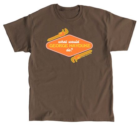 What Would George Hayduke Do?, a Dark Chocolate Classic Unisex Tee