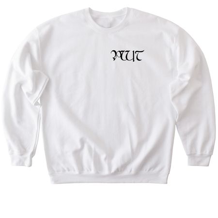 PWT Classic Series, a White Softstyle Crewneck Sweatshirt
