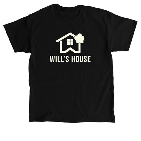 Will's House, a Black Classic Unisex Tee