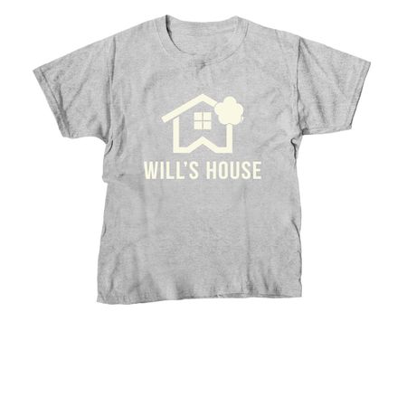 Will's House, a Sport Grey Youth Unisex Tee