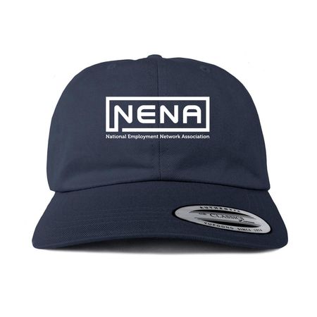 NENA Baseball Hat, a Navy Printed Classic Baseball Cap