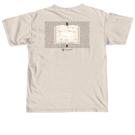 The Stories Jesus Told, a Ivory Comfort Colors Unisex Tee (back-view)