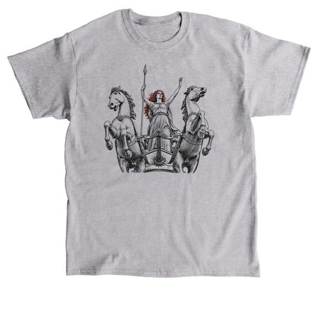 Queen Boudica Revenge Tour, a Sport Grey Classic Unisex Tee
