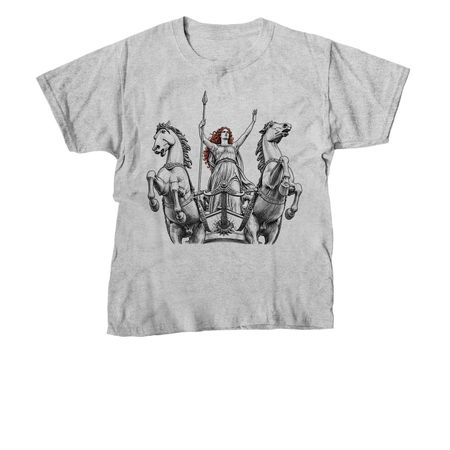 Queen Boudica Revenge Tour, a Sport Grey Youth Unisex Tee