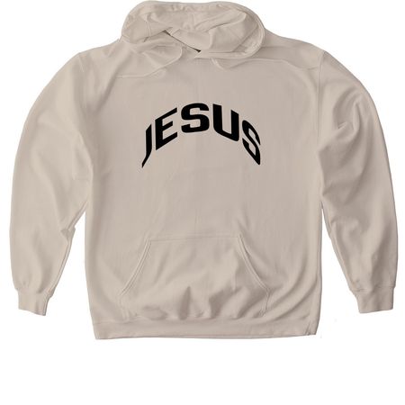Philippians 2:9-11, a Sand Gildan Softstyle Pullover Hoodie