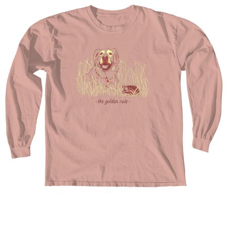 The Golden Rule, a Peachy Comfort Colors Long Sleeve Tee