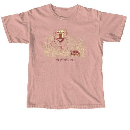 The Golden Rule, a Peachy Comfort Colors Unisex Tee