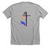 Just The Way You Are Shirts, a Athletic Heather Premium Unisex Tee (back-view)