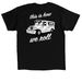 Uncle Mike's Jeepney - This Is How We Roll, a Black Classic Unisex Tee (back-view)