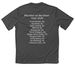 RRRC Punk Athletic Fabric, a Iron Grey Classic Performance Tee (back-view)