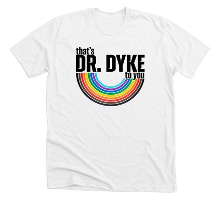 Dr.&nbsp;, a Solid White Blend Premium Unisex Tee