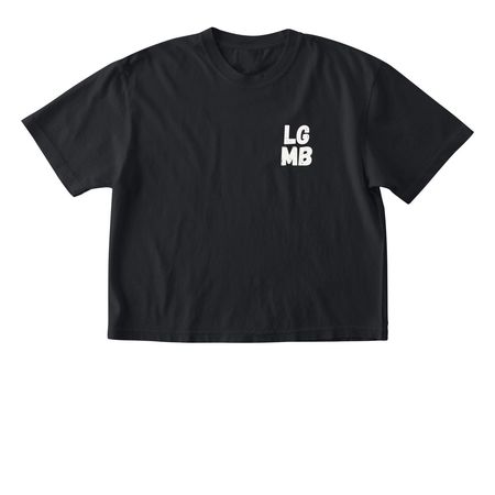 LGMB, a Black Comfort Colors Boxy Tee