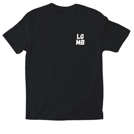 LGMB, a Black Softstyle Cotton Tee