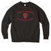 Crew/Hoodies, a Deep Black Allmade Organic CVC Crewneck Sweatshirt