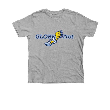 GLOBE Trot 2025, a Athletic Heather Premium Youth Tee