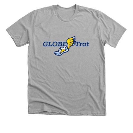 GLOBE Trot 2025, a Athletic Heather Premium Unisex Tee