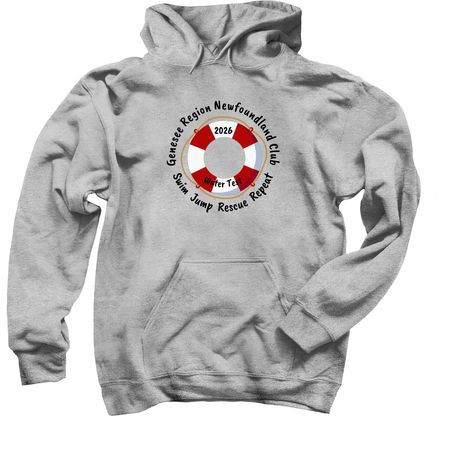 Genesee Region Newfoundland Club, a Sport Grey Pullover Hoodie
