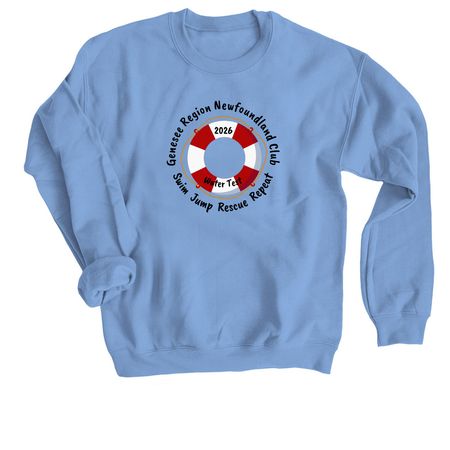 Genesee Region Newfoundland Club, a Carolina Blue Crewneck Sweatshirt