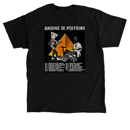 ANGINE DE POITRINE, a Black Classic Unisex Tee