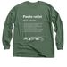 Supporting Rangelands & Pastoralists!, a Military Green Classic Long Sleeve Tee