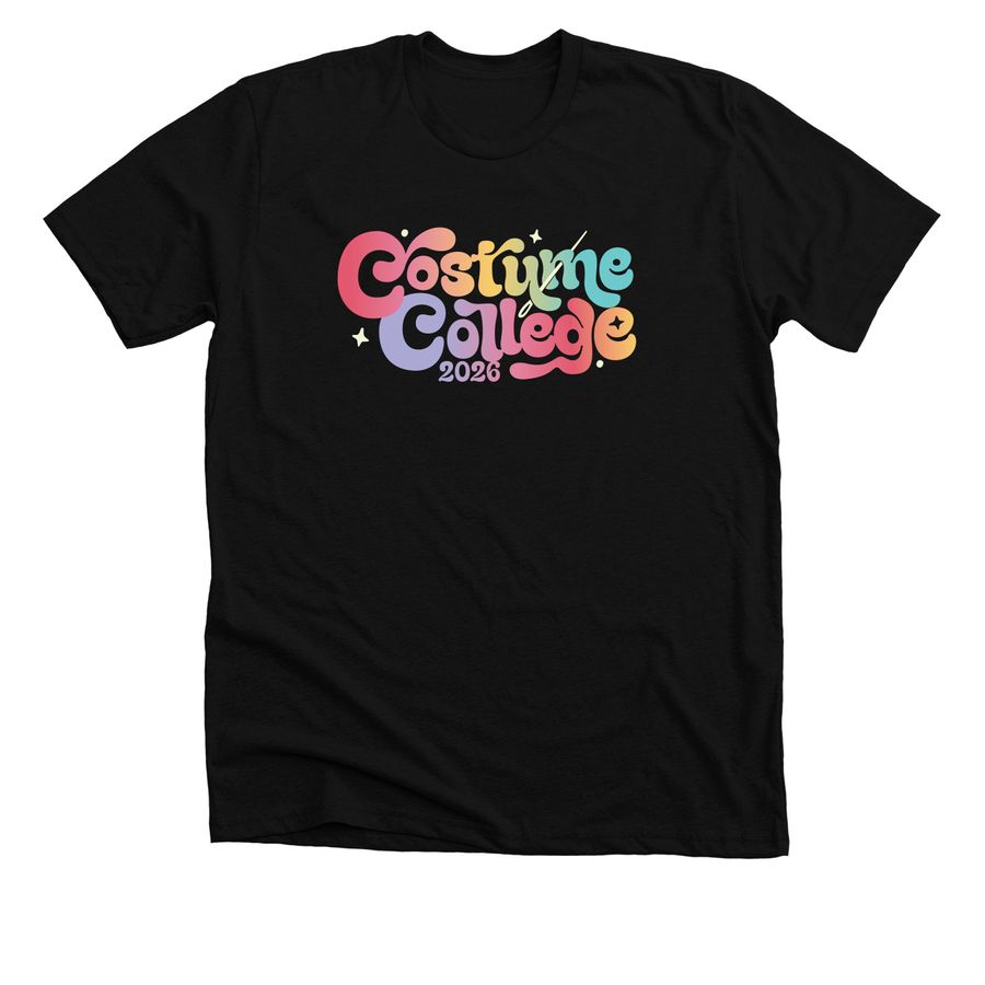Extra Deluxe Costume College 2026 Collection, a Solid Black Blend Premium Unisex Tee