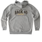 The Back 40 catalogue&nbsp;, a Heather Grey Stanley/Stella Unisex Cultivator 2.0 Zip Up Pullover Hoodie (back-view)