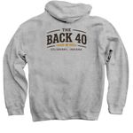 The Back 40 catalogue&nbsp;, a Sport Grey Pullover Hoodie (back-view)