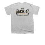 The Back 40 catalogue&nbsp;, a Sport Grey Youth Unisex Tee (back-view)
