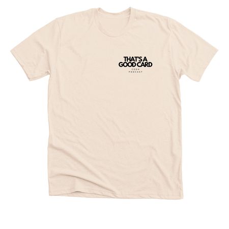 TAGC CLASSIC TEE, a Heather Soft Cream Premium Unisex Tee