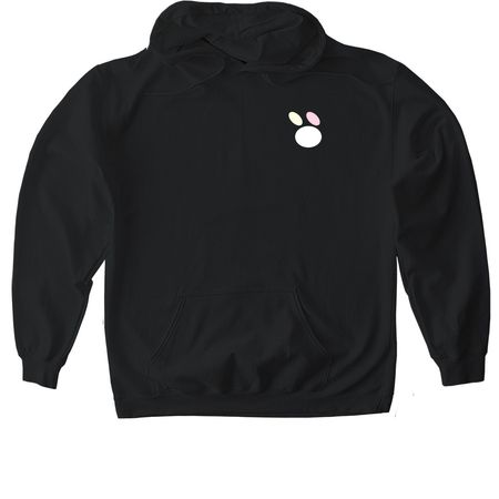 Basic, a Black Gildan Softstyle Pullover Hoodie