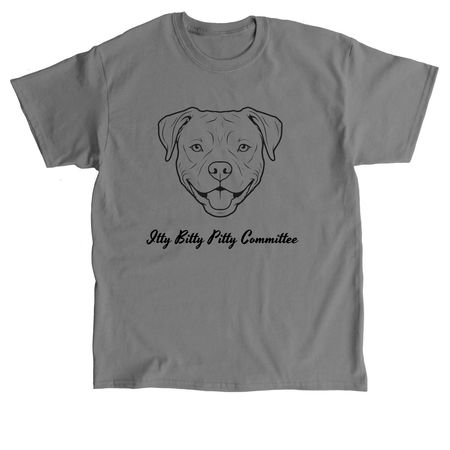 Itty Bitty Pitty Committee, a Charcoal Classic Unisex Tee