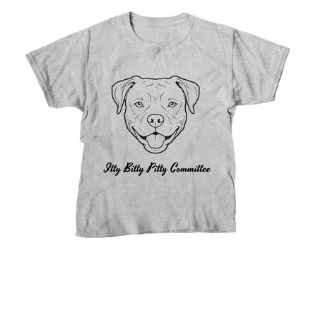 Itty Bitty Pitty Committee, a Sport Grey Youth Unisex Tee