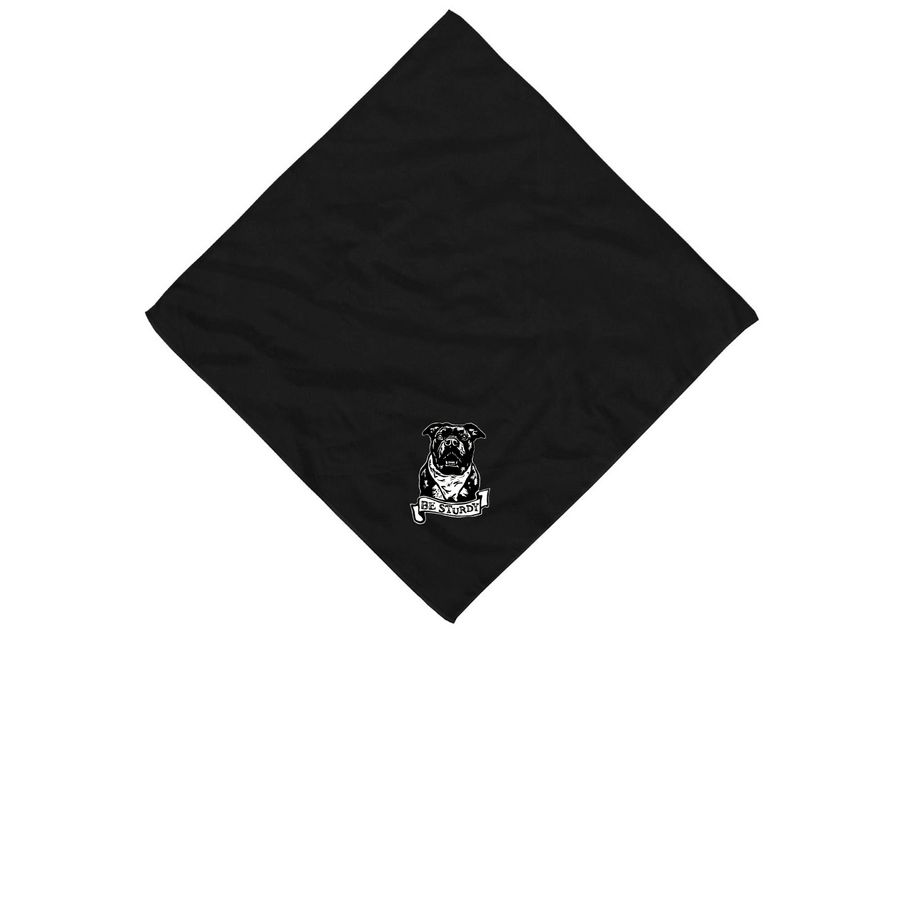 Sturdy bandanas!, a Black Cotton Bandana