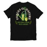 We are GSEMG Shirts, a Deep Black Allmade Organic Cotton Unisex Tee (back-view)