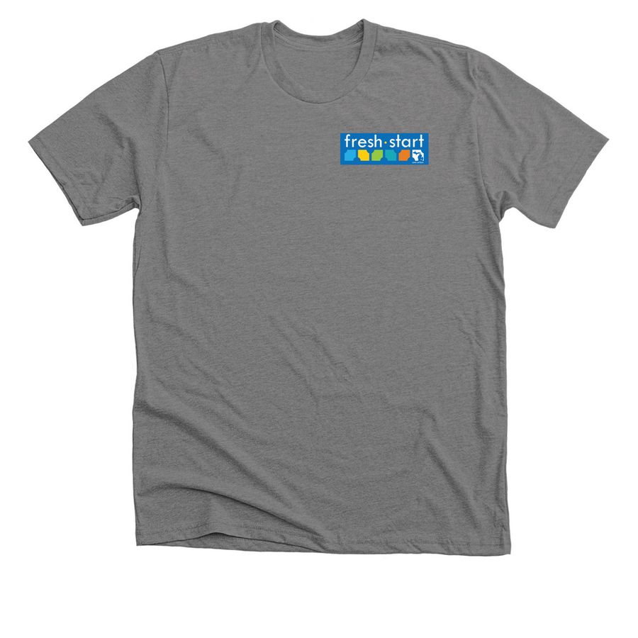 Mental Health is Possible Together, a Deep Heather Premium Unisex Tee