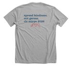 MIRPS&nbsp;, a Athletic Heather Premium Unisex Tee (back-view)