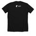 What Lies Untold in Me, a Solid Black Blend Premium Unisex Tee (back-view)