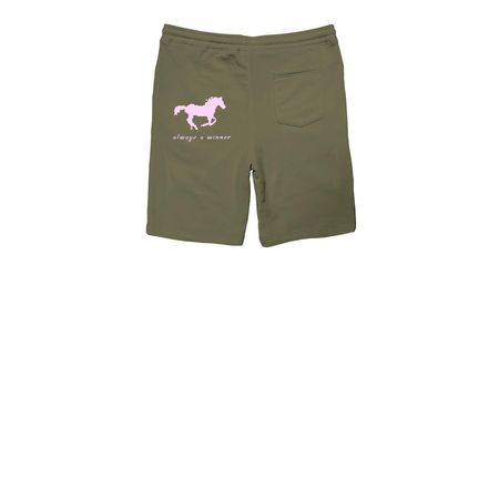 I heart shorts, a Army Midweight Fleece Shorts (back-view)