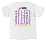 NPI 2026 shirt-white, a White Classic Unisex Tee (back-view)
