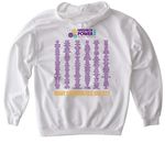 NPI 2026 shirt-white, a White Gildan Softstyle Pullover Hoodie (back-view)