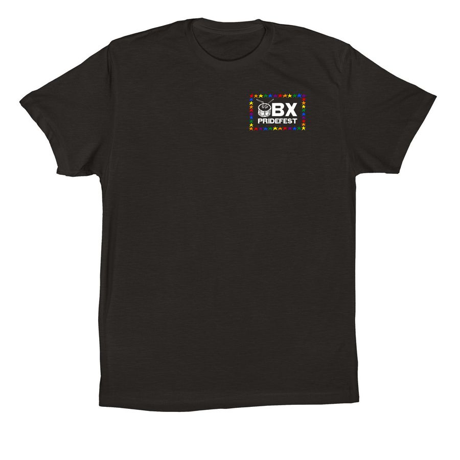 OBX Pridefest 2026, a Black Premium Cotton Tee