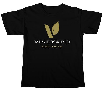 Vineyard Logo Tee, a Black Comfort Colors Unisex Tee
