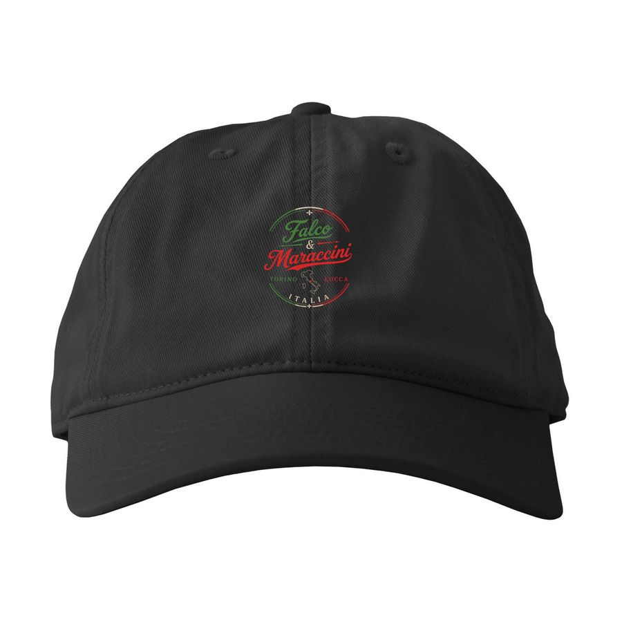 Falco & Maraccini ? Hats ??, a Black Printed Eco Baseball Cap