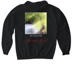 ?is the mask off yet?, a Black Gildan Softstyle Pullover Hoodie (back-view)