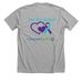 Covenant Suicide Prevention SWMP, a Athletic Heather Premium Unisex Tee (back-view)