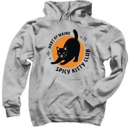 HART Spicy Kitty Club, a Sport Grey Pullover Hoodie