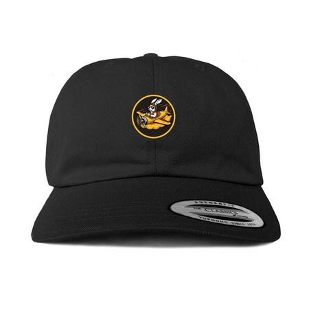 Warren Hats, a Black Printed Classic Baseball Cap