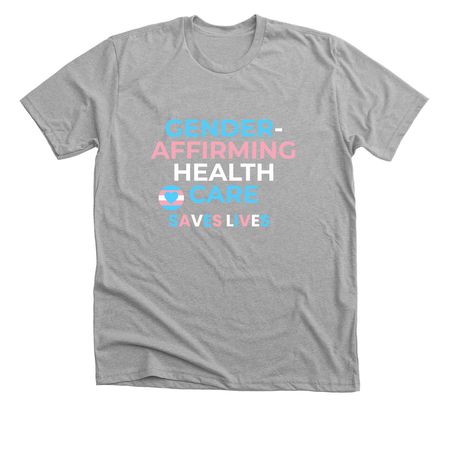 GAC Saves Lives Clothing&nbsp;, a Athletic Heather Premium Unisex Tee