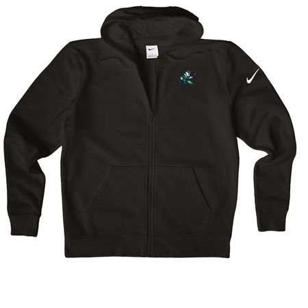 6th Annual Terry Healy Cornhole Tourney, a Black Nike Women's Club Fleece Zip Up Hoodie