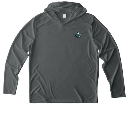 6th Annual Terry Healy Cornhole Tourney, a Dark Smoke Grey UV Performance Long Sleeve Hoodie